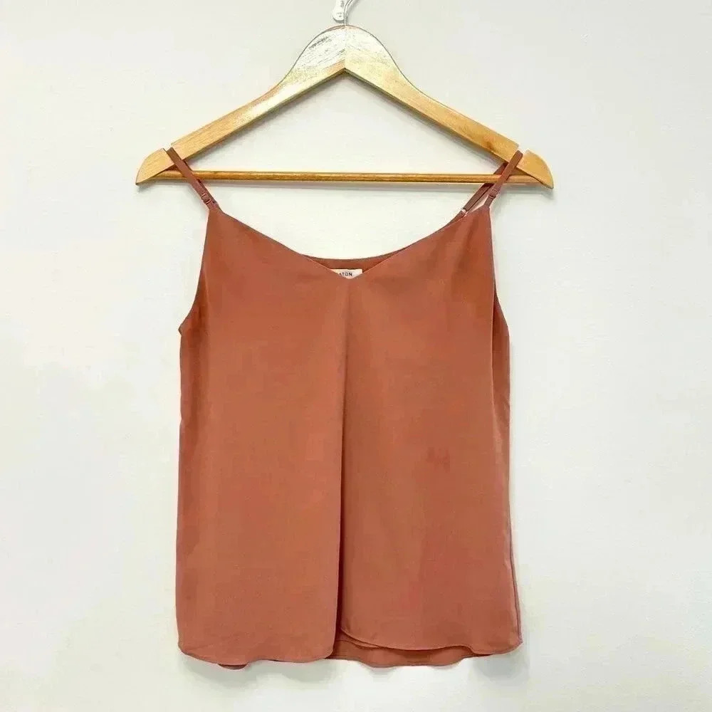 Babaton Everly Camisole V-Neck Old Rose Taupe Women's XS - Picture 2 of 10